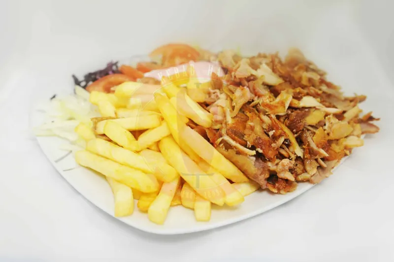 Menu tanier s hranolkami