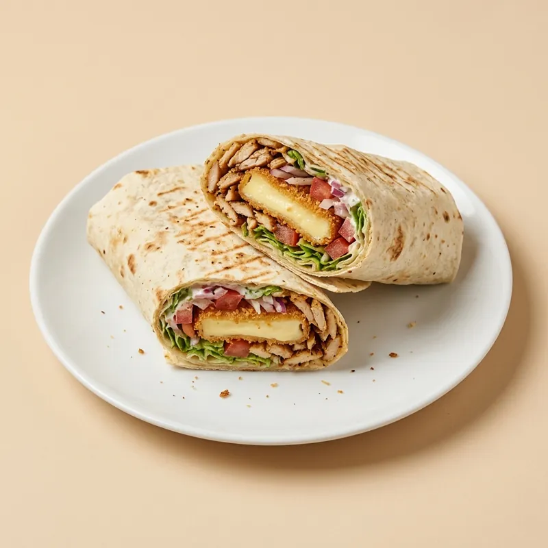 Menu dürüm cheese-kebab