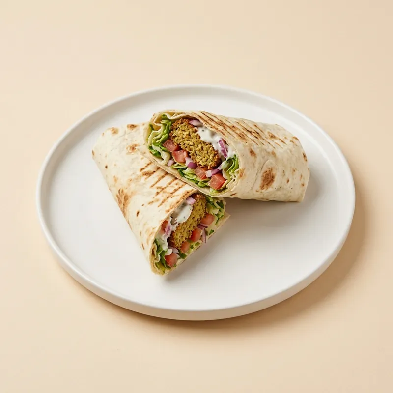 Menu falafel dürüm