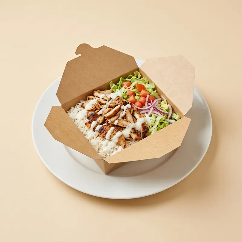 Kebab box s ryžou + Pepsi 0,33 l